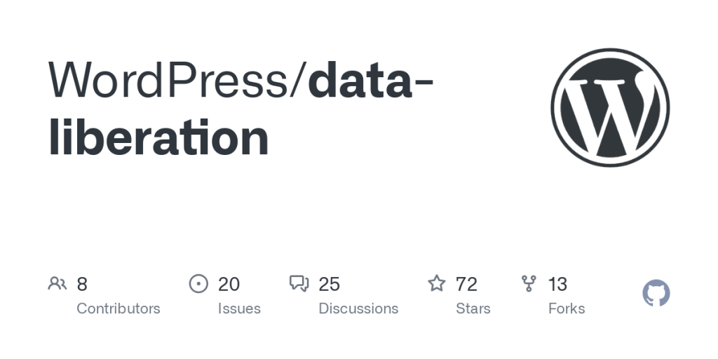 WordPress Data Liberation