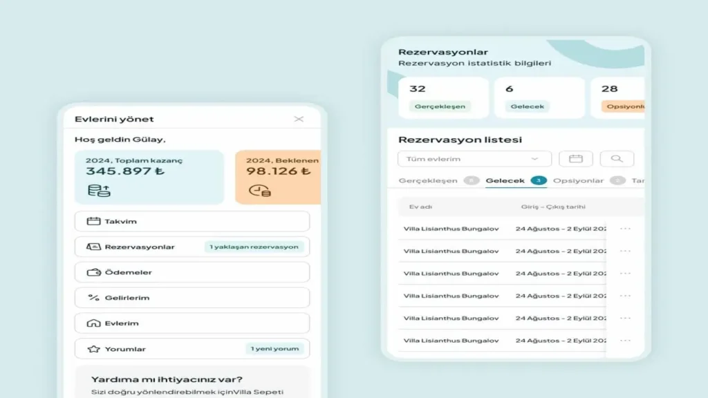 Villa Sepeti Yeni Web Tasarım