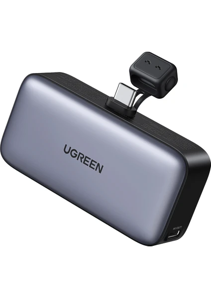 UGREEN 5.000 Mah 20W Taşınabilir Standlı Powerbank Siyah - 35338
